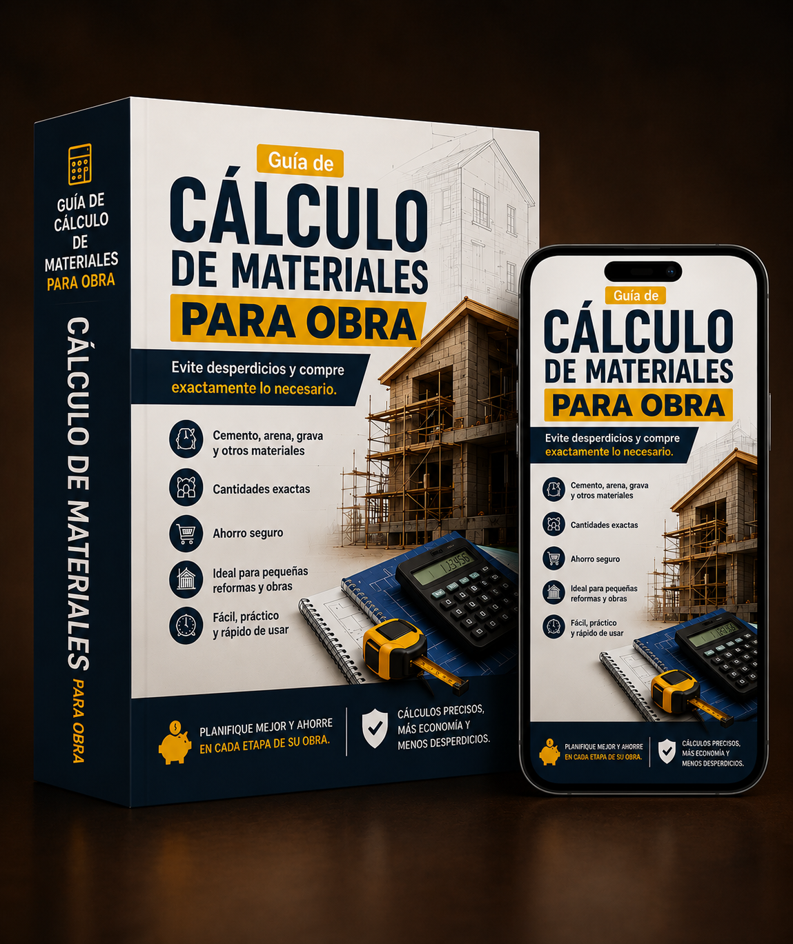 GUÍA PARA  CALCULAR MATERIALES DE  OBRA